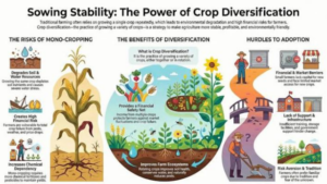 Crop Diversification Encouraged to Increase Farmer Income
